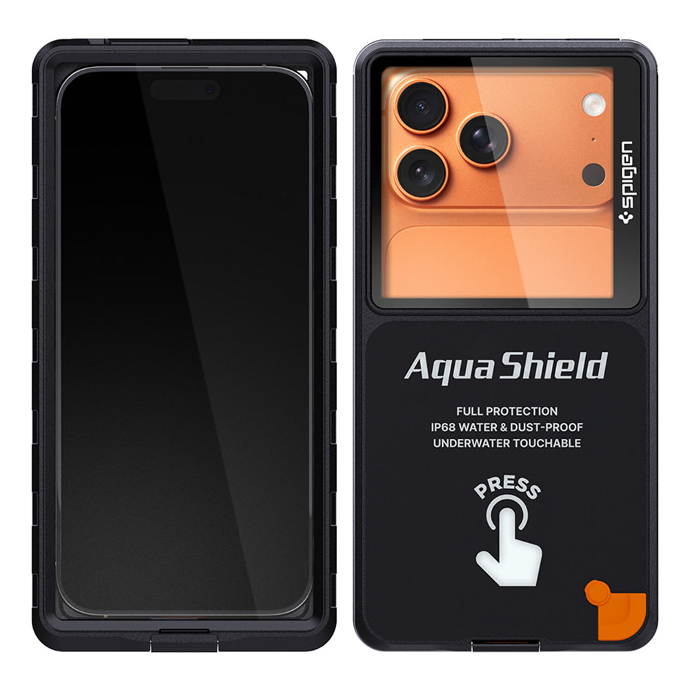 Husa Waterproof Spigen A604 (ACS11675), IP68, Negru