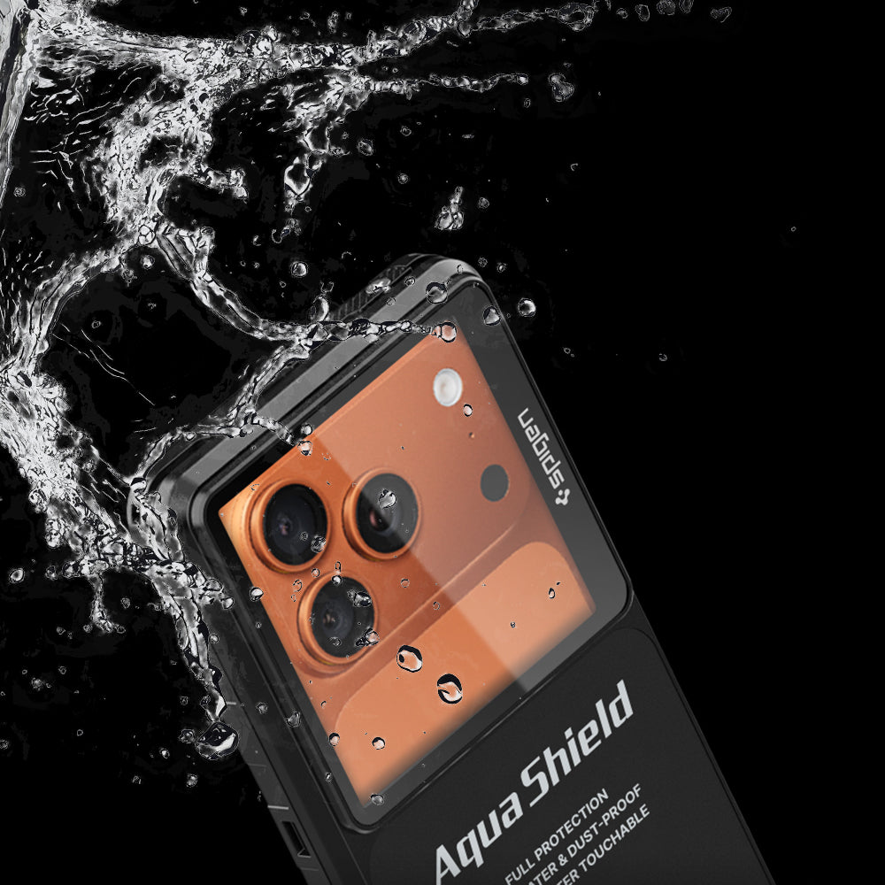 Husa Waterproof Spigen A604 (ACS11675), IP68, Negru