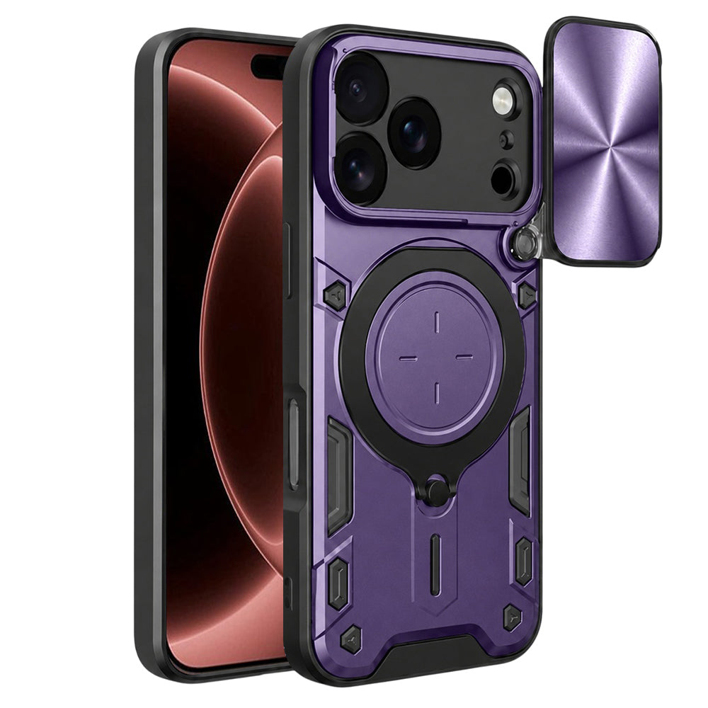 Husa de protectie Techsuit CamGuard Pro compatibil cu iPhone 18 Pro Max / iPhone 17 Pro Max, Mov