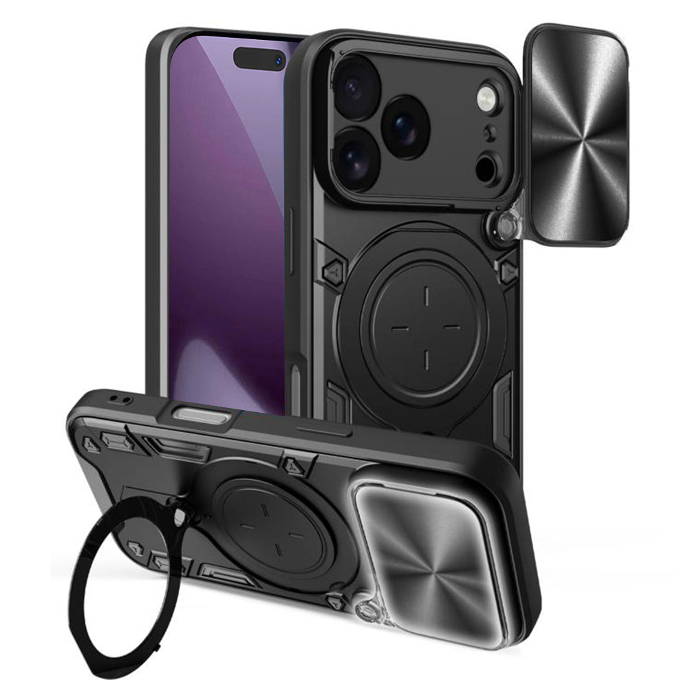 Husa de protectie Techsuit CamGuard Pro compatibil cu iPhone 18 Pro Max / iPhone 17 Pro Max, Negru