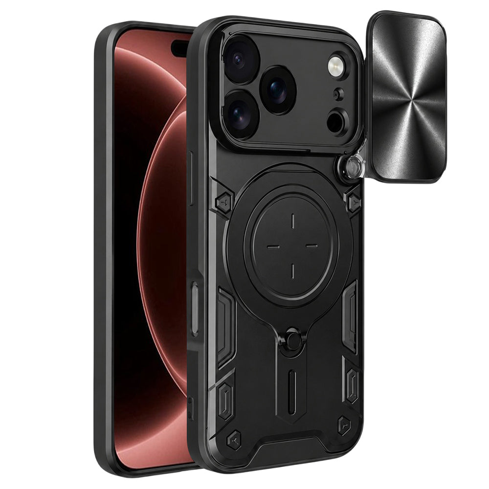 Husa de protectie Techsuit CamGuard Pro compatibil cu iPhone 18 Pro Max / iPhone 17 Pro Max, Negru
