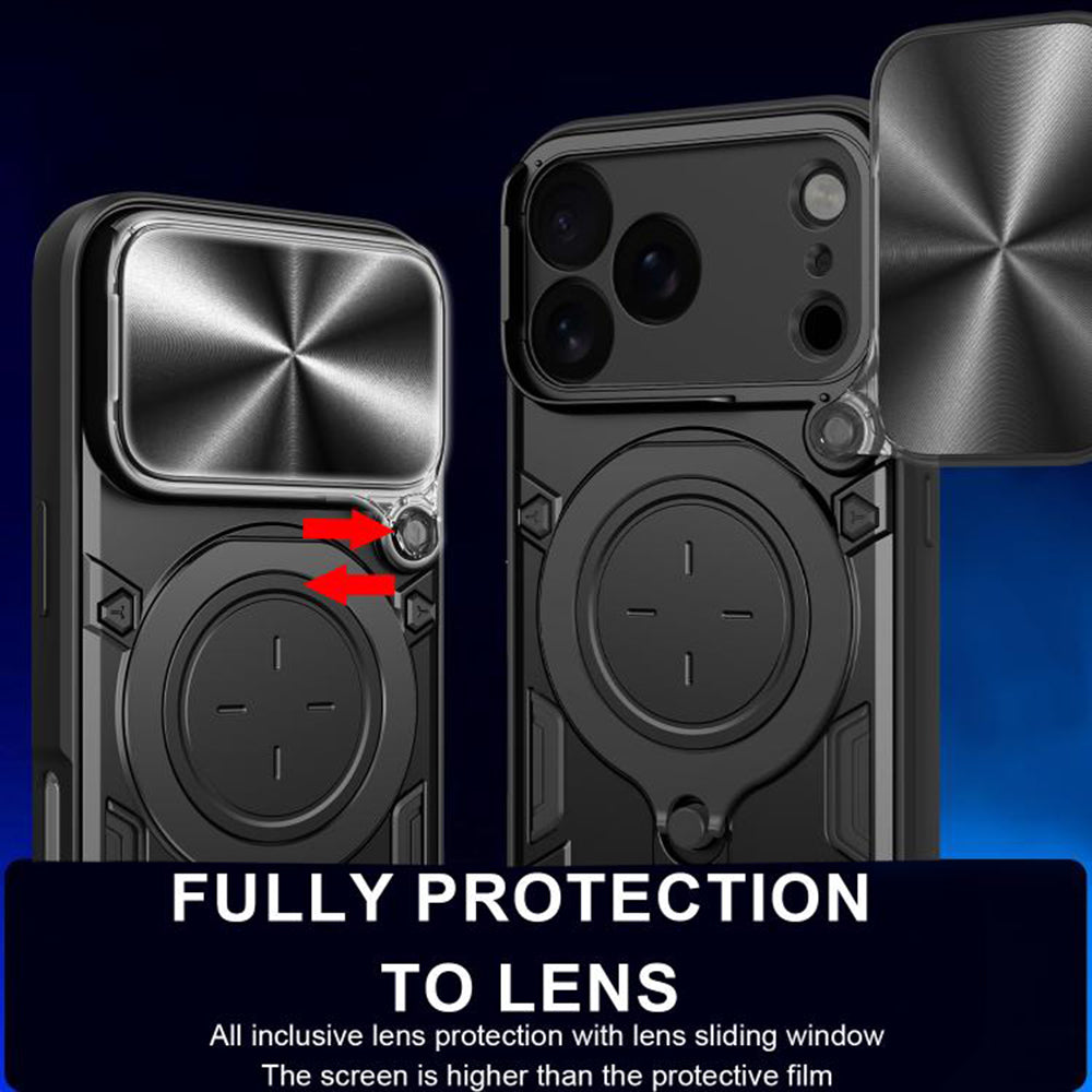 Husa de protectie Techsuit CamGuard Pro compatibil cu iPhone 18 Pro Max / iPhone 17 Pro Max, Negru