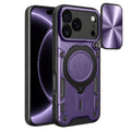 Husa de protectie Techsuit CamGuard Pro compatibil cu iPhone 17 Pro / iPhone 18 Pro, Mov