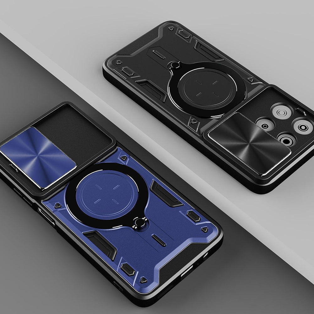 Husa de protectie Techsuit CamGuard Pro compatibil cu Oppo Reno16 / Reno16 Pro, Roz Auriu