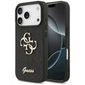 Husa de protectie Guess Glitter Series compatibil cu iPhone 18 Pro, Negru