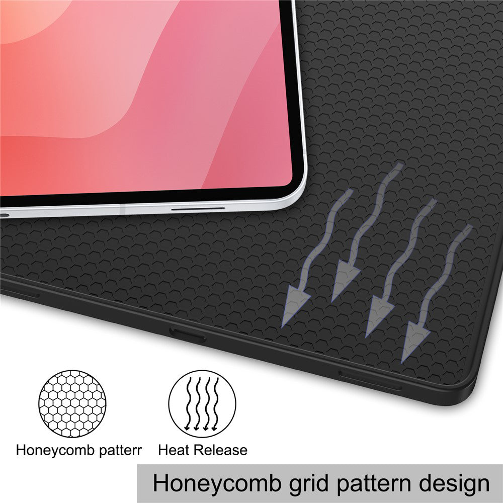 Husa de protectie tableta Techsuit Flex Trifold compatibil cu Samsung Galaxy Tab S12 Plus, Negru