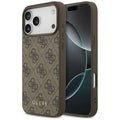 Husa de protectie Guess Hardcase 4G compatibil cu iPhone 18 Pro Max, Maro