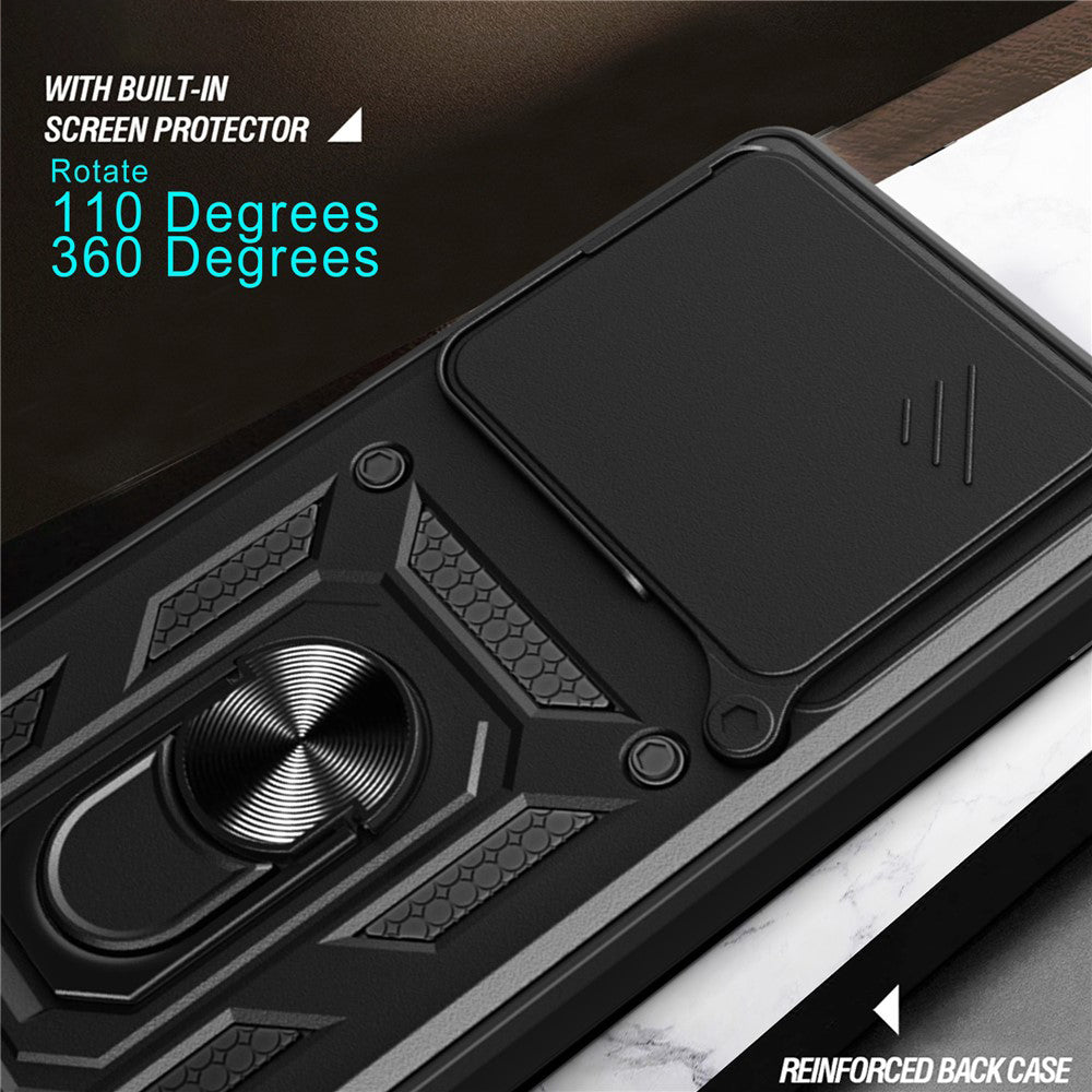 Husa de protectie Techsuit CamShield Series compatibil cu Motorola Edge 70 Max, Albastru