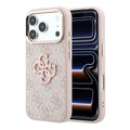 Husa de protectie Guess Hardcase 4G compatibil cu iPhone 18 Pro, Roz