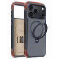 Husa de protectie Torras Ostand Q3 Air Pro compatibil cu iPhone 18 Pro Max / iPhone 17 Pro Max, Negru
