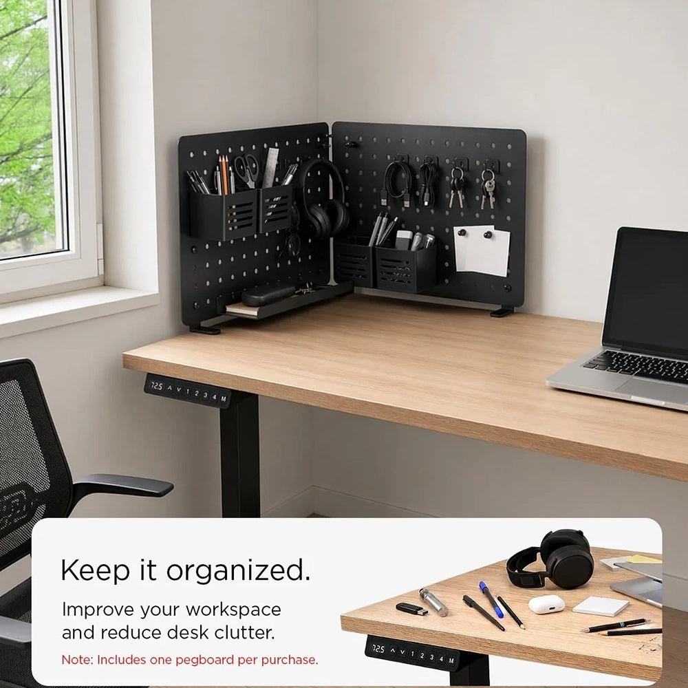 Oragnizator din Metal pentru Birou cu Prindere Tip Clema - Spigen LD405 (AHP11400) - Black