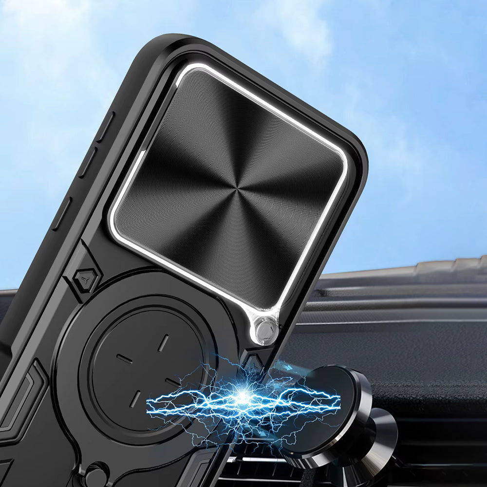 Husa de protectie Techsuit CamGuard Pro compatibil cu Motorola Edge 70 Max, Albastru
