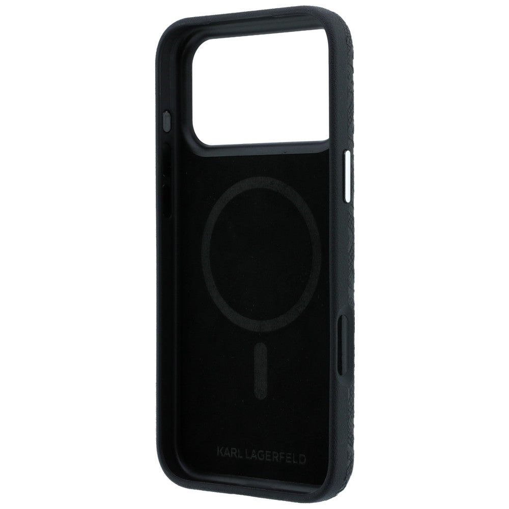 Husa de protectie Karl Lagerfeld compatibil cu iPhone 18 Pro Max / iPhone 17 Pro Max, Negru