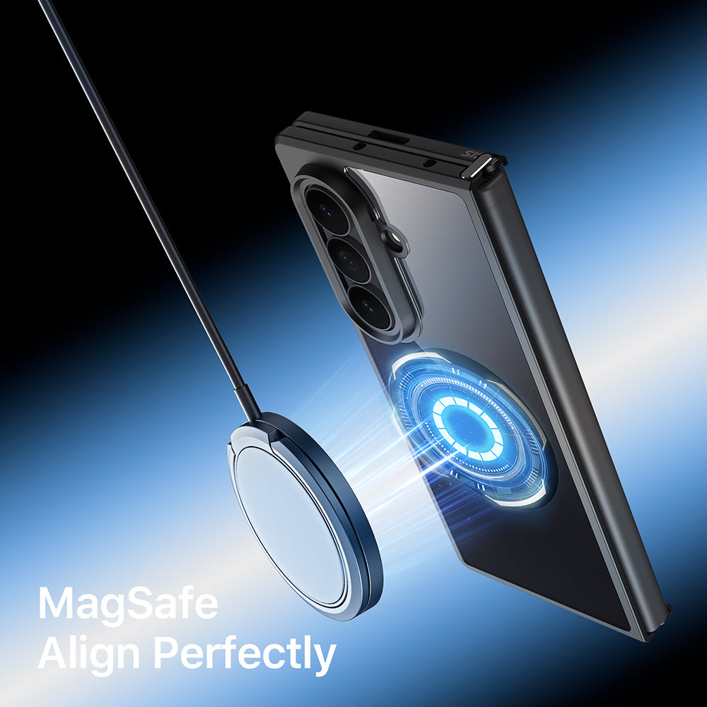 Husa de protectie Dux Ducis Aimo MagSafe compatibil cu Samsung Galaxy Z Fold8 Ultra, Negru