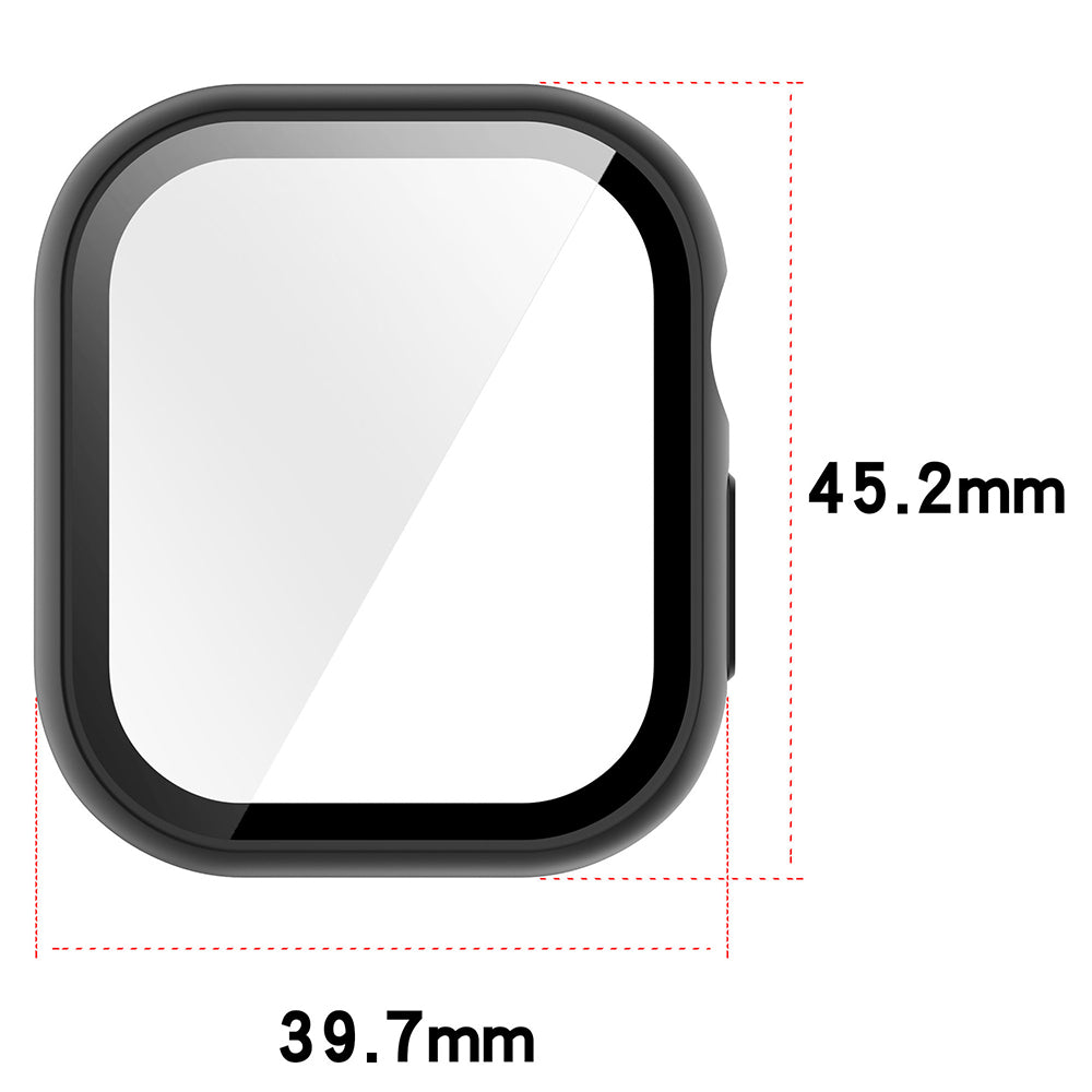 Husa pentru Apple Watch 12 42mm + Folie - Techsuit Defense360 Pro - Black