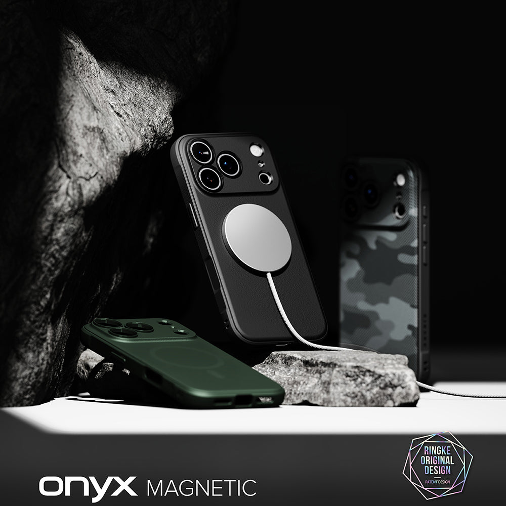 Husa de protectie Ringke Onyx compatibil cu iPhone 17 Pro Max / iPhone 18 Pro Max, Negru Camuflaj
