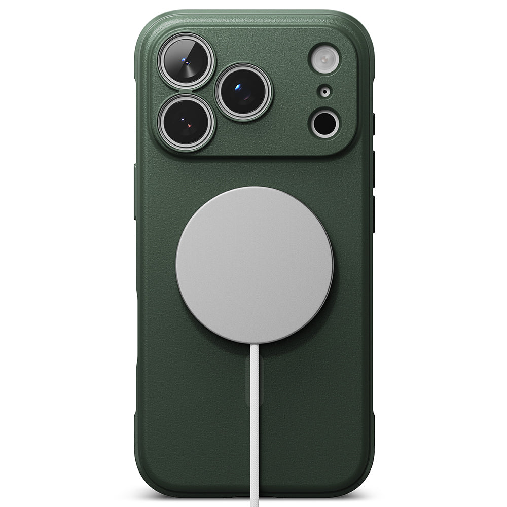 Husa de protectie Ringke Onyx compatibil cu iPhone 17 Pro Max / iPhone 18 Pro Max, Verde
