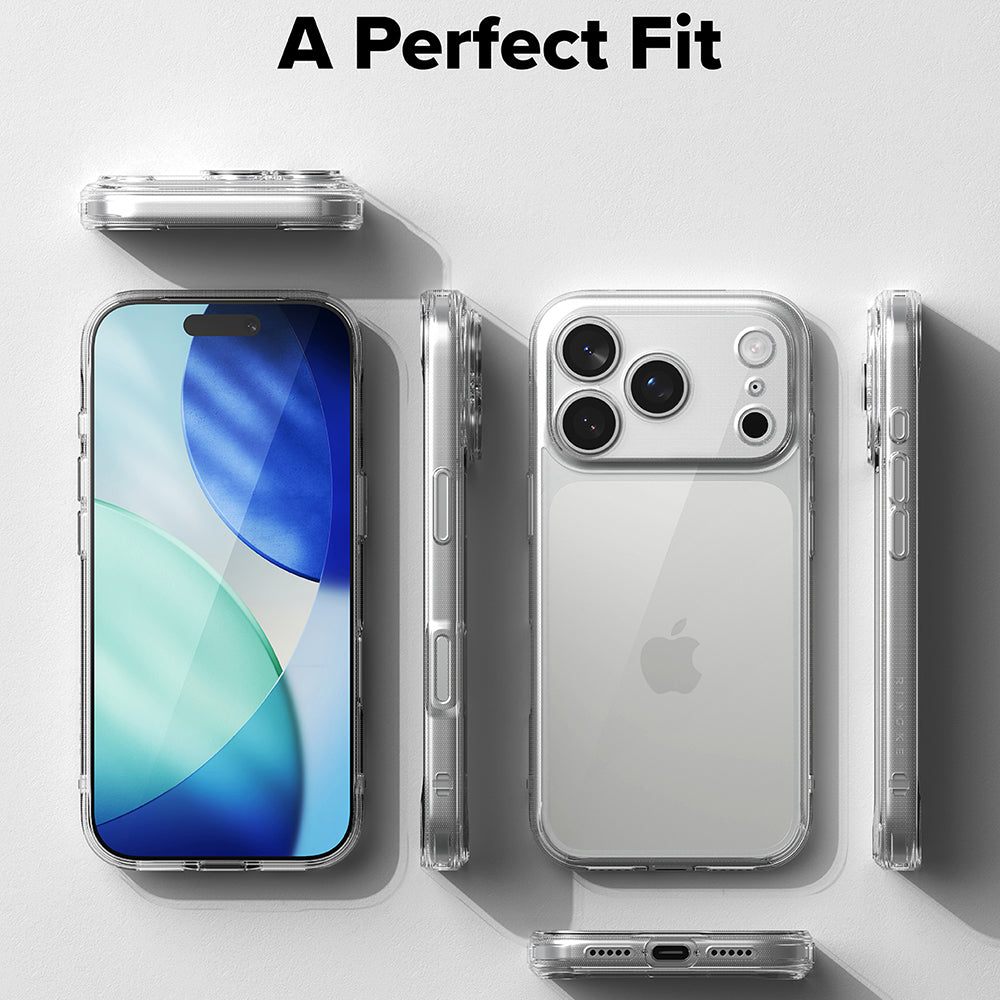 Husa de protectie Ringke Fusion compatibil cu iPhone 17 Pro / iPhone 18 Pro, Transparent