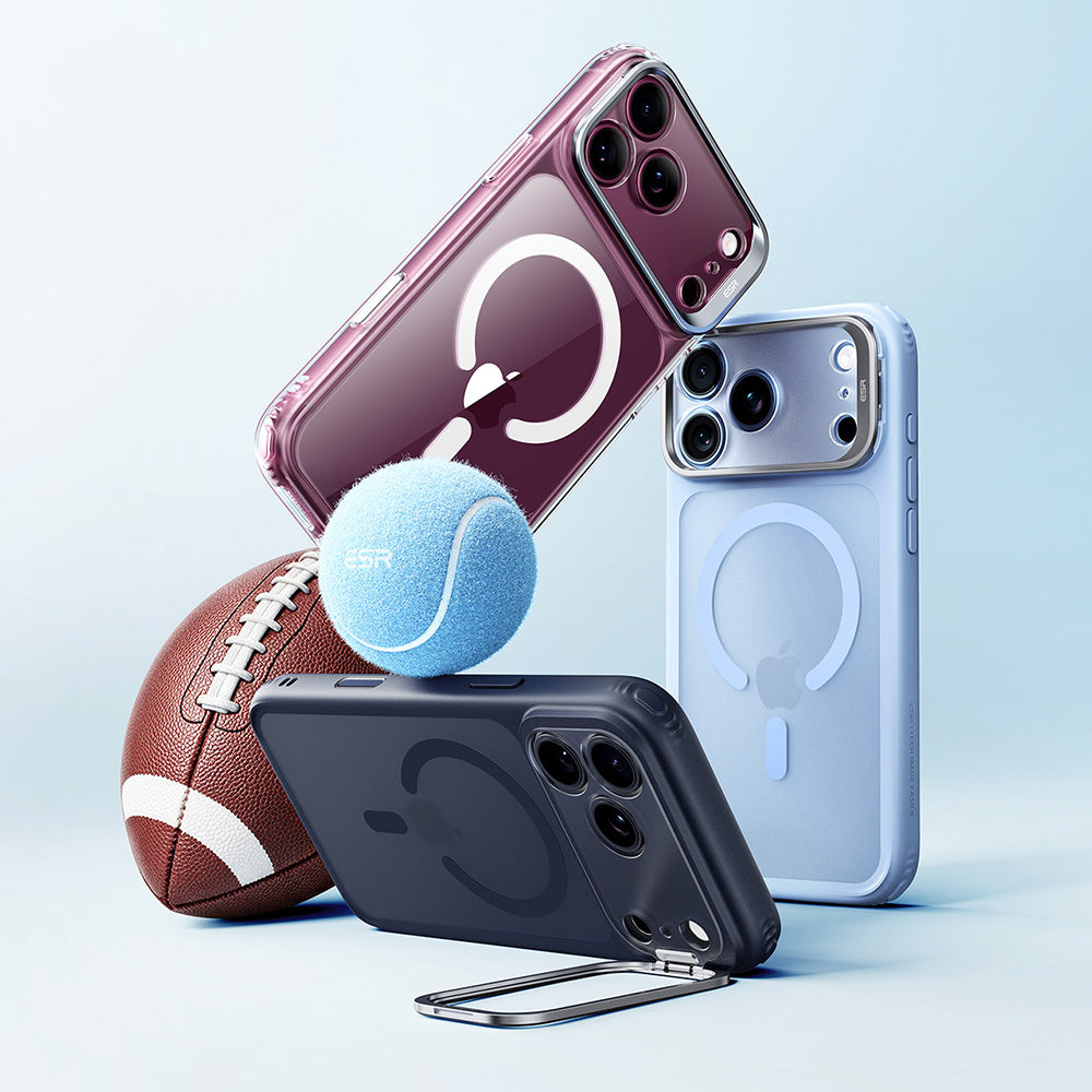 Husa de protectie ESR Classic Hybrid compatibil cu iPhone 17 Pro / iPhone 18 Pro, Bordo