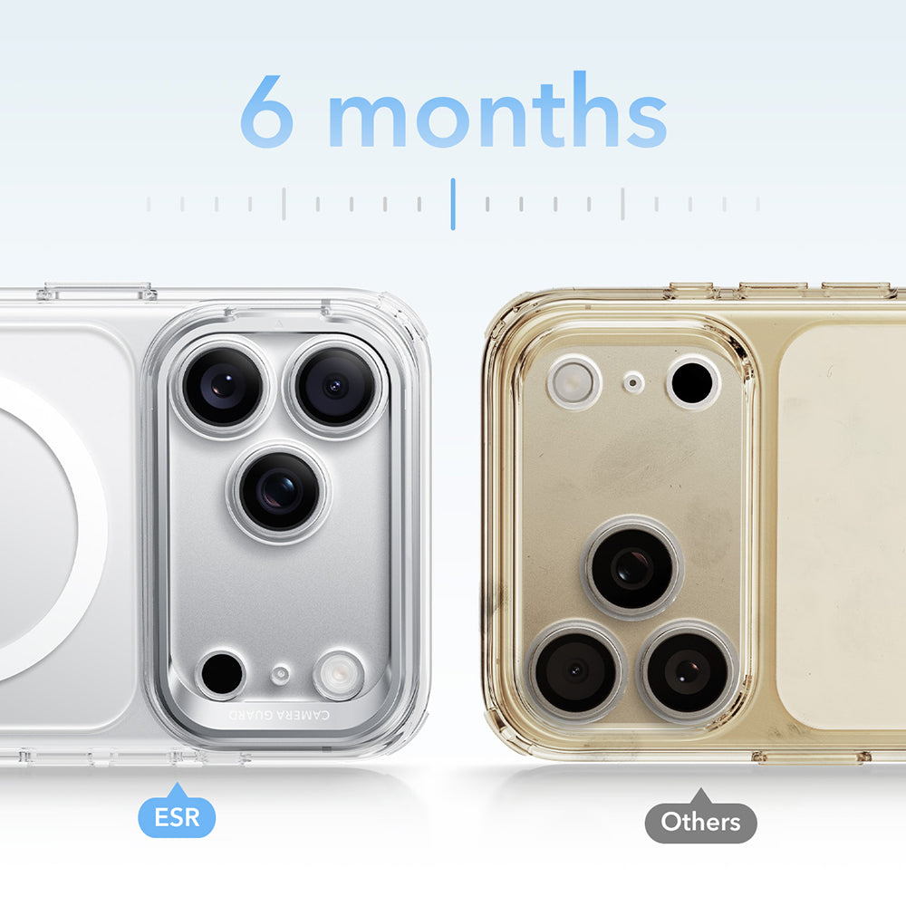 Husa de protectie ESR Classic Hybrid compatibil cu iPhone 17 Pro / iPhone 18 Pro, Negru