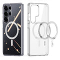 Husa de protectie Dux Ducis Clin Magnetic Series compatibil cu Samsung Galaxy S25 Ultra, Transparent