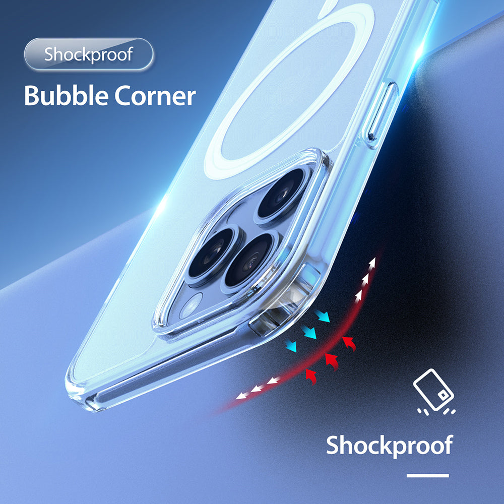 Husa de protectie Dux Ducis Clin MagSafe compatibil cu iPhone 16 Pro Max, Transparent