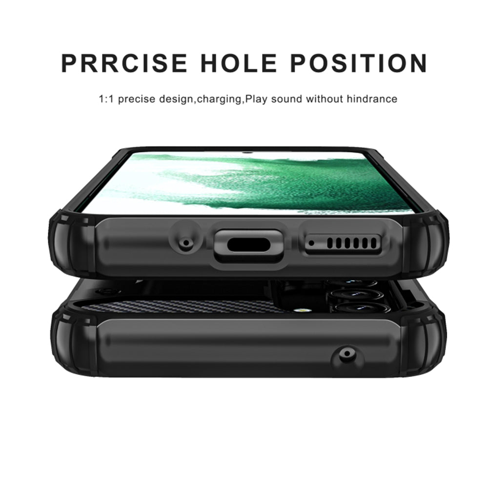 Techsuit - Hybrid Armor - Samsung Galaxy A54 - Black