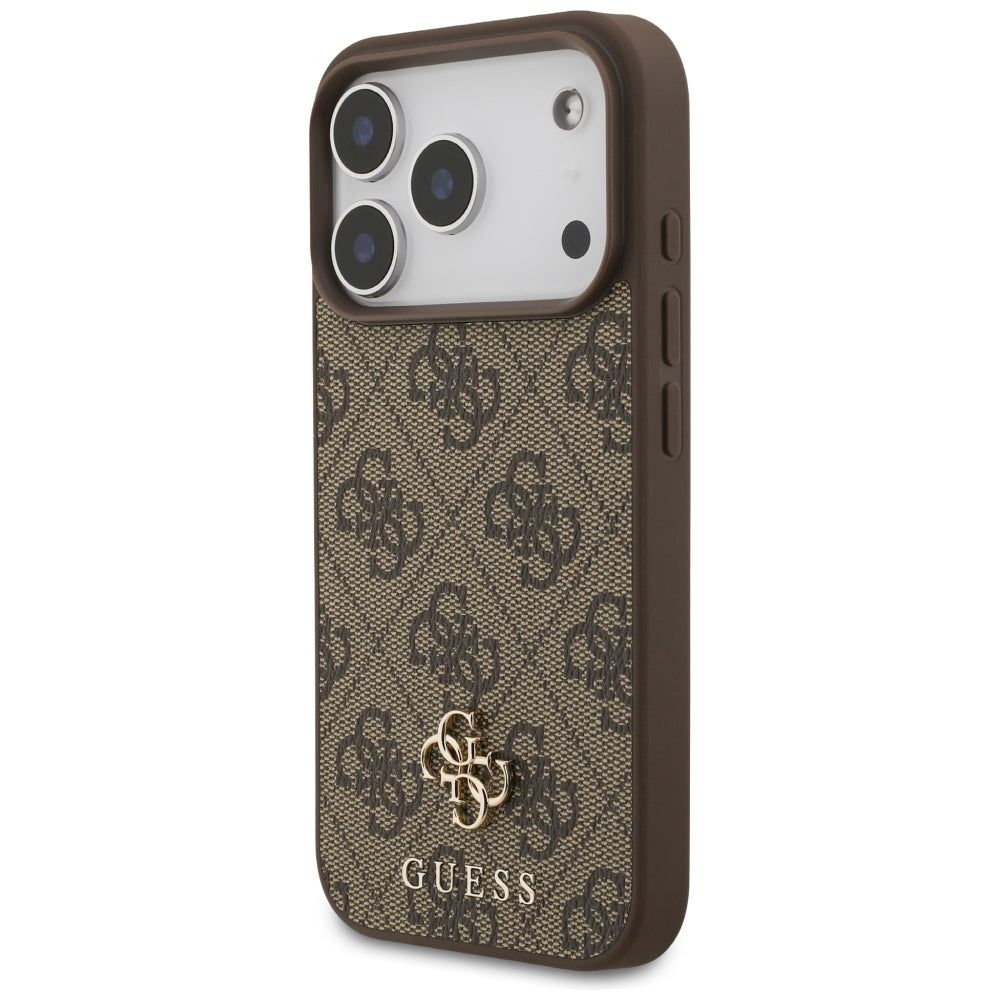Husa de protectie Guess compatibil cu iPhone 18 Pro / iPhone 17 Pro, Maro