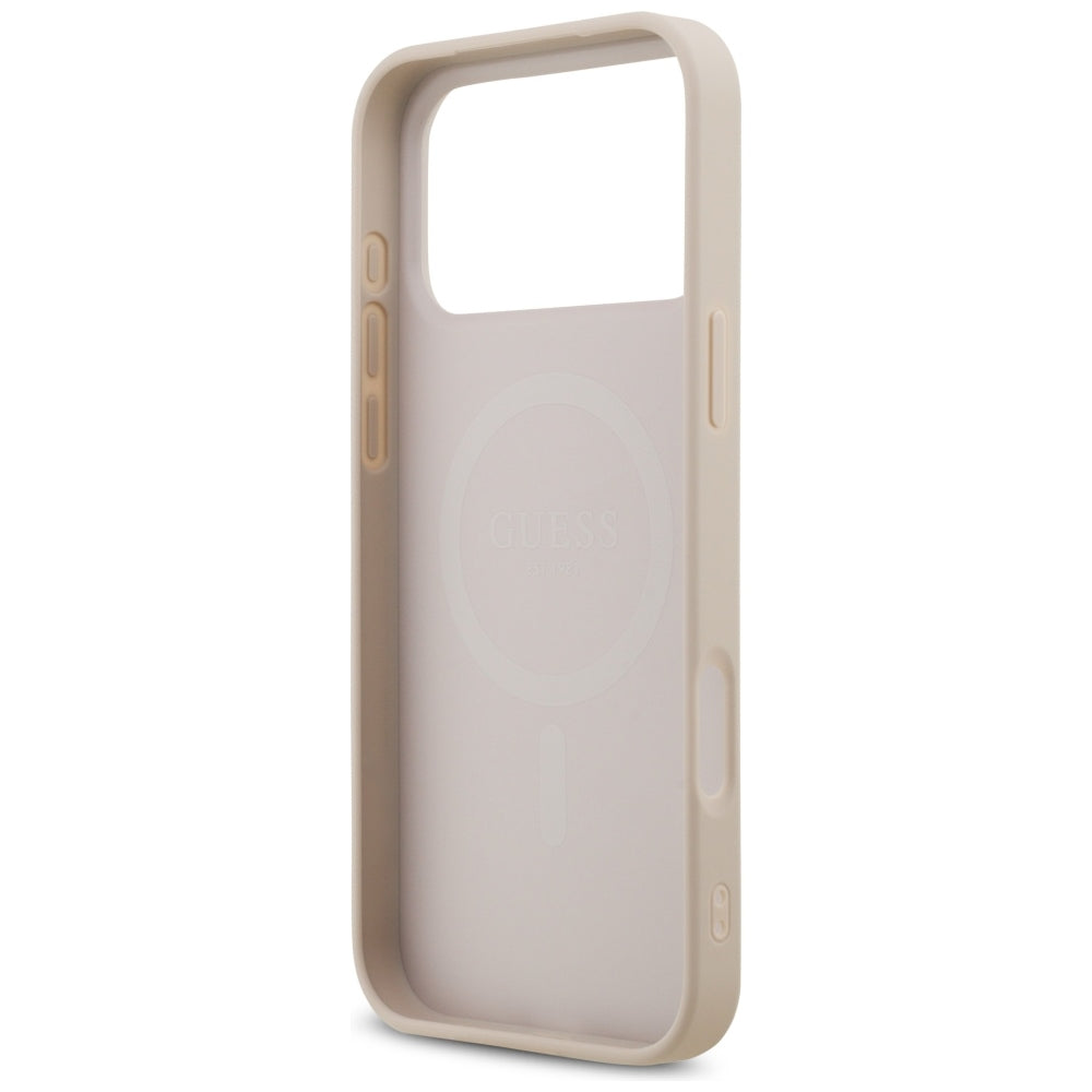 Husa de protectie Guess Hardcase 4G compatibil cu iPhone 18 Pro Max / iPhone 17 Pro Max, Roz