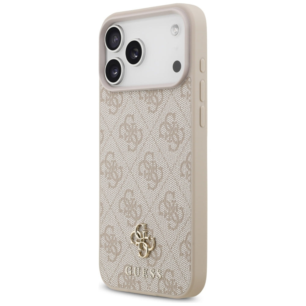 Husa de protectie Guess Hardcase 4G compatibil cu iPhone 18 Pro Max / iPhone 17 Pro Max, Roz