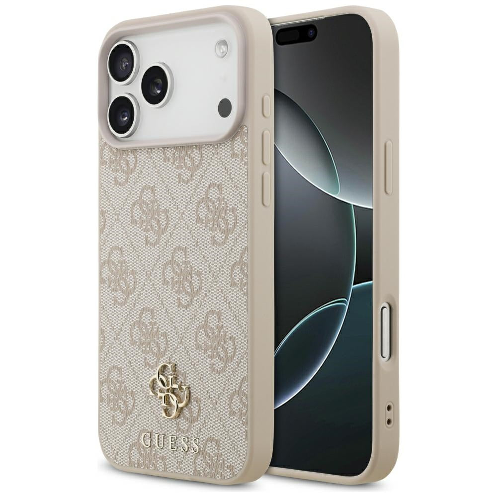 Husa de protectie Guess Hardcase 4G compatibil cu iPhone 18 Pro Max / iPhone 17 Pro Max, Roz