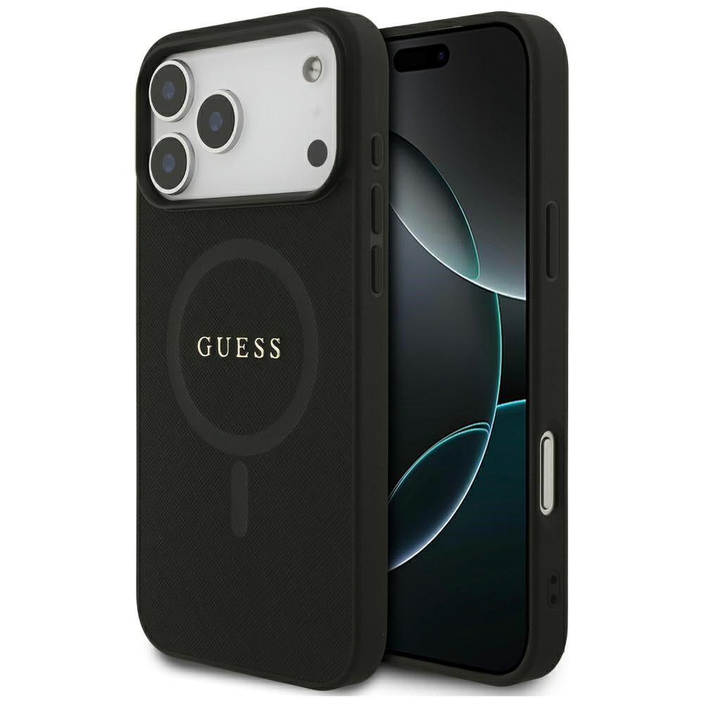 Husa de protectie Guess compatibil cu iPhone 17 Pro Max / iPhone 18 Pro Max, Negru