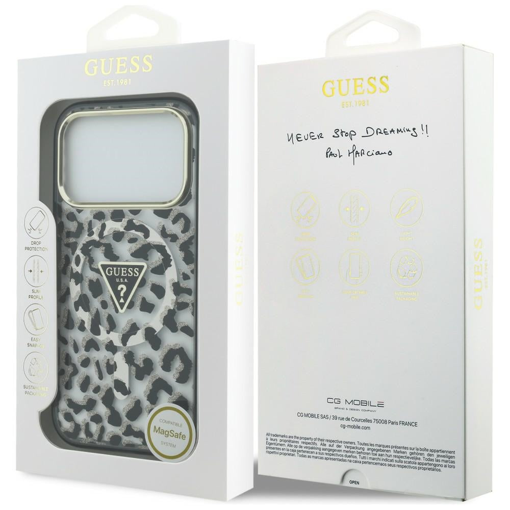 Husa de protectie Guess compatibil cu iPhone 18 Pro / iPhone 17 Pro, Negru