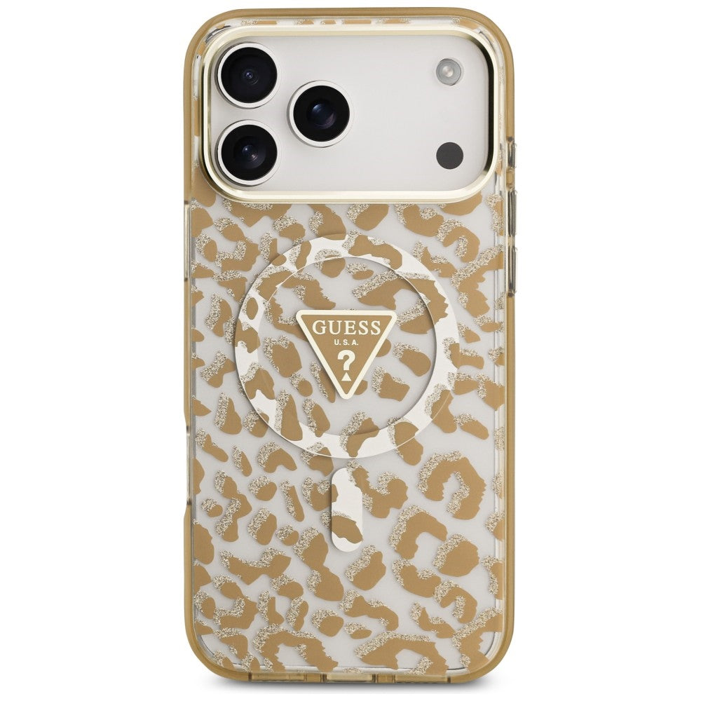 Husa de protectie Guess compatibil cu iPhone 18 Pro Max / iPhone 17 Pro Max, Maro