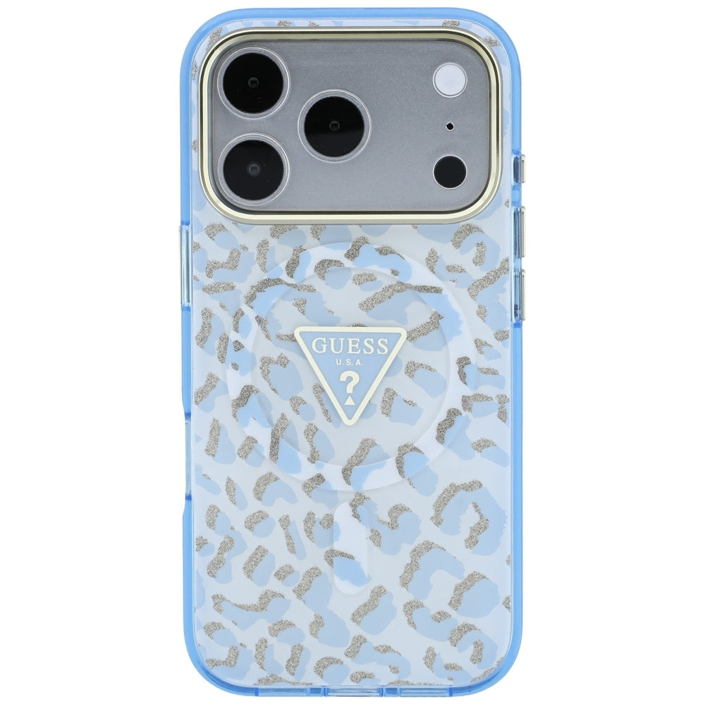 Husa de protectie Guess compatibil cu iPhone 18 Pro / iPhone 17 Pro, Albastru