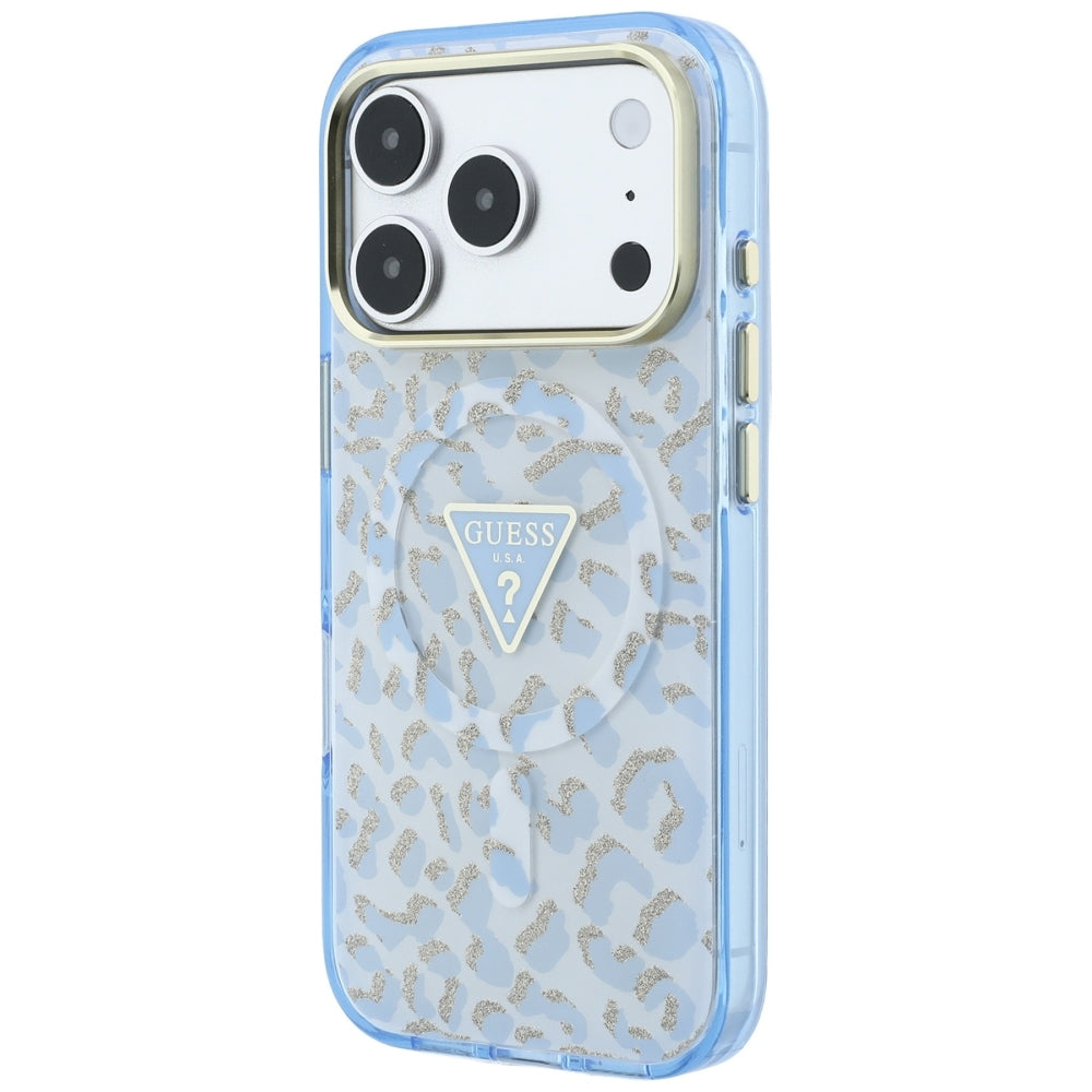 Husa de protectie Guess compatibil cu iPhone 18 Pro / iPhone 17 Pro, Albastru