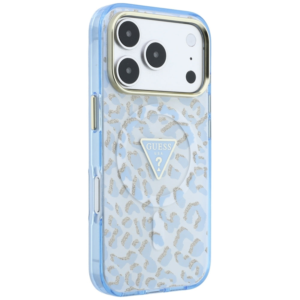 Husa de protectie Guess compatibil cu iPhone 17 Pro Max / iPhone 18 Pro Max, Albastru