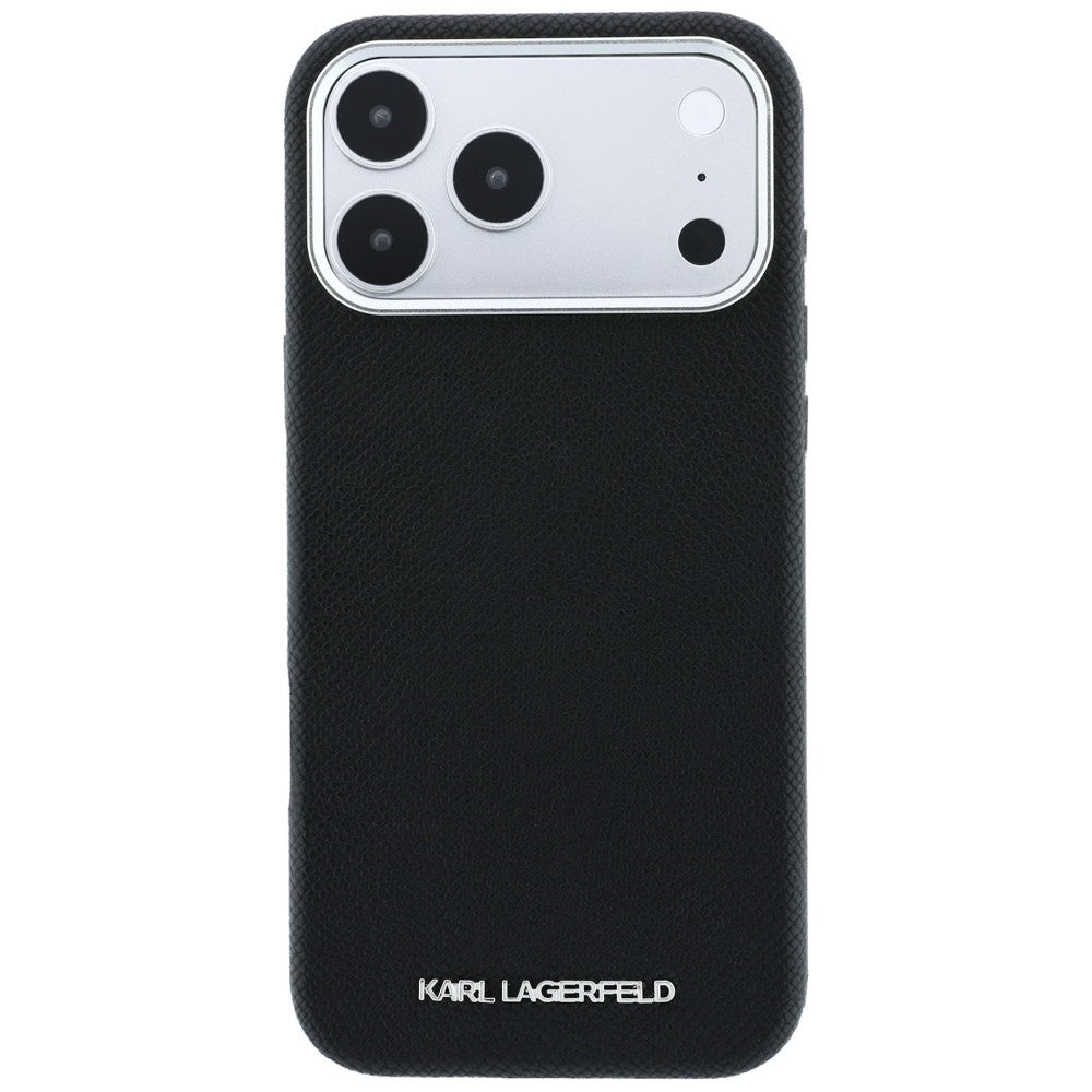 Husa de protectie Karl Lagerfeld compatibil cu iPhone 18 Pro / iPhone 17 Pro, Negru
