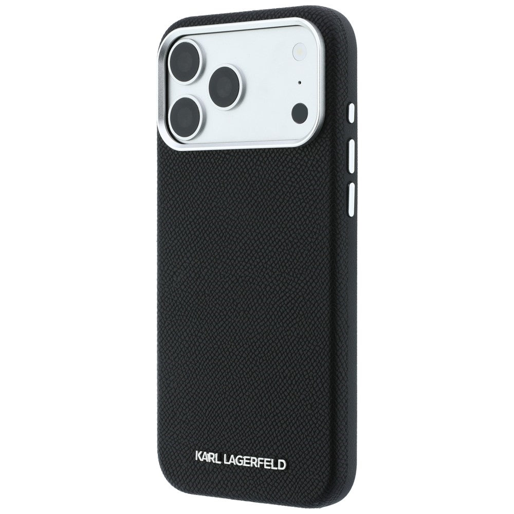 Husa de protectie Karl Lagerfeld compatibil cu iPhone 18 Pro / iPhone 17 Pro, Negru