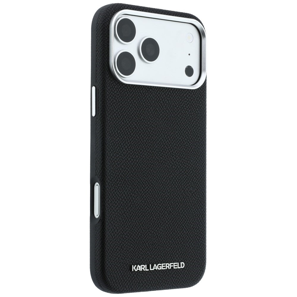 Husa de protectie Karl Lagerfeld compatibil cu iPhone 18 Pro / iPhone 17 Pro, Negru