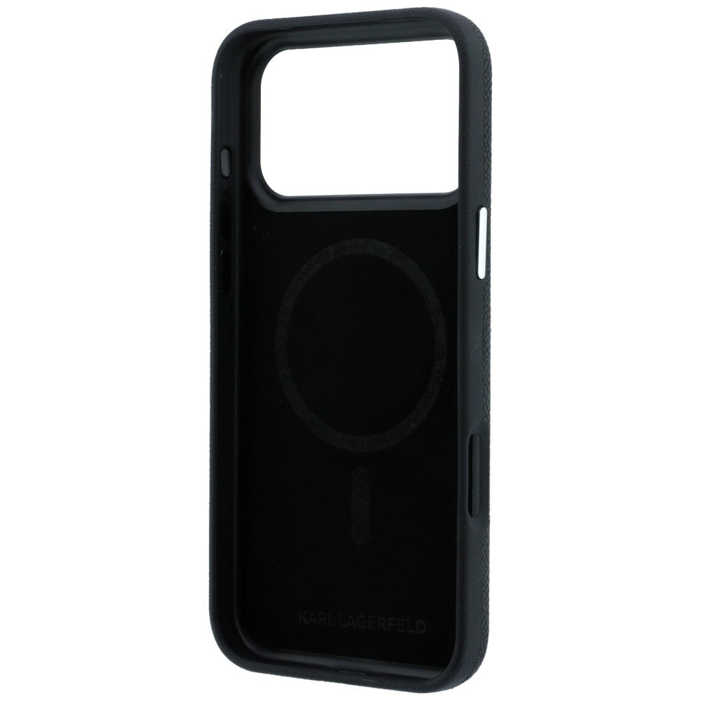 Husa de protectie Karl Lagerfeld compatibil cu iPhone 18 Pro / iPhone 17 Pro, Negru