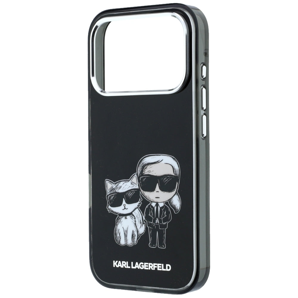 Husa de protectie Karl Lagerfeld compatibil cu iPhone 18 Pro Max / iPhone 17 Pro Max, Negru