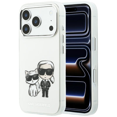 Husa de protectie Karl Lagerfeld compatibil cu iPhone 18 Pro / iPhone 17 Pro, Bej