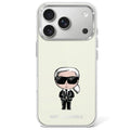 Husa de protectie Karl Lagerfeld compatibil cu iPhone 18 Pro / iPhone 17 Pro, Bej