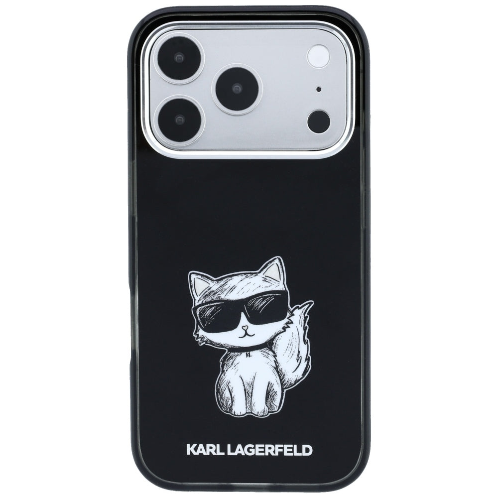 Husa de protectie Karl Lagerfeld compatibil cu iPhone 18 Pro / iPhone 17 Pro, Negru