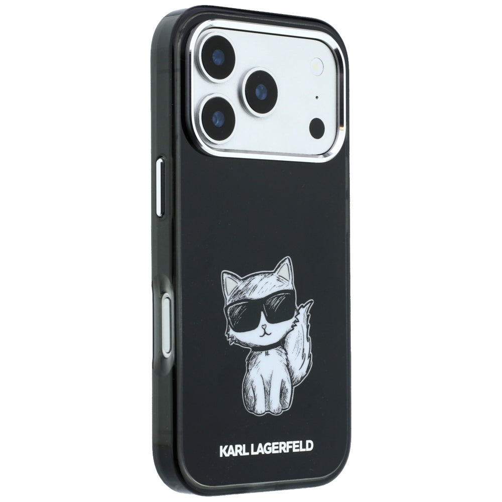 Husa de protectie Karl Lagerfeld compatibil cu iPhone 18 Pro Max / iPhone 17 Pro Max, Negru