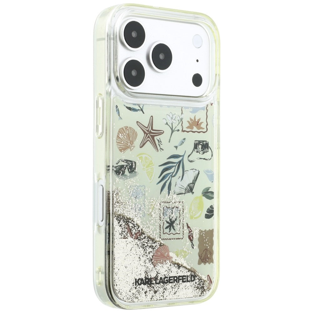 Husa de protectie Karl Lagerfeld compatibil cu iPhone 17 Pro / iPhone 18 Pro, Bej