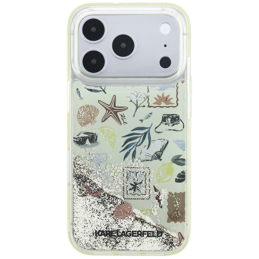 Husa de protectie Karl Lagerfeld compatibil cu iPhone 17 Pro / iPhone 18 Pro, Bej