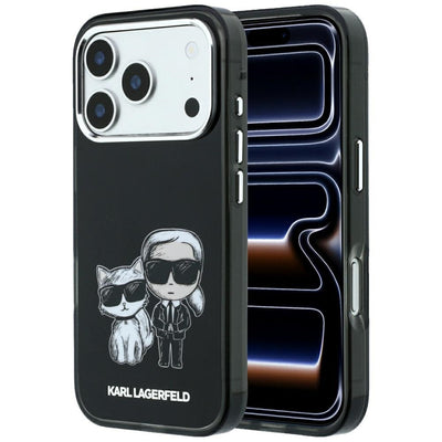 Husa de protectie Karl Lagerfeld compatibil cu iPhone 18 Pro / iPhone 17 Pro, Negru