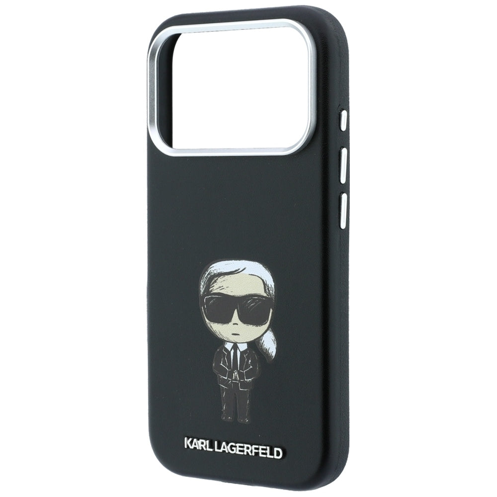 Husa de protectie Karl Lagerfeld compatibil cu iPhone 18 Pro / iPhone 17 Pro, Negru